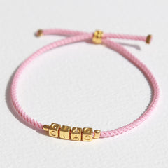 Armband Ciao roze