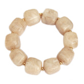 Bracelet cube beige