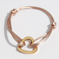 Brazalete dulce amor champán