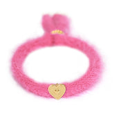 Brazalete esponjoso rosa