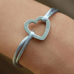 Pulsera dulce amor plata