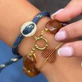 Bracelet set pastille tortoise