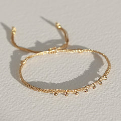 Armband goldene Kugeln