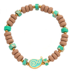 Armband Paisley Türkis