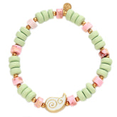 Bracelet paisley blanc