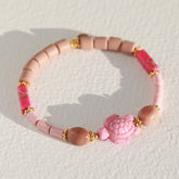 Bracelet turtle light pink