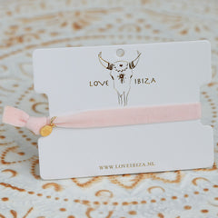 Velvet Bracelet Peach
