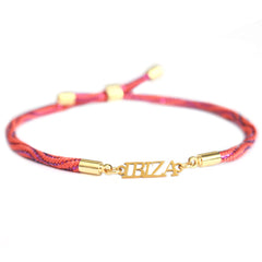 Armband Ibiza coral pink