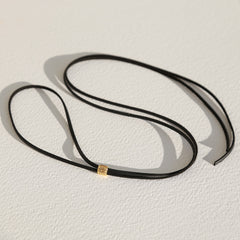 Choker Navajo Schwarz Gold