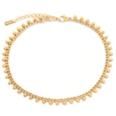 Bracelet de cheville Bali or