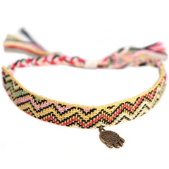Anklet cotton aztec yellow