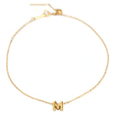 Cadena de oro con inicial a tu elección