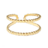 Burbuja de anillo de oro
