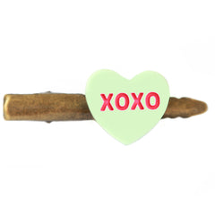 Haarspange xoxo grün