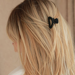 Hair clip set of 2 brown/black