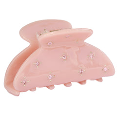 Horquilla para el pelo con strass rosa