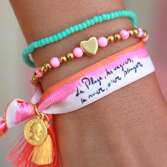 Armband Moraira rosa