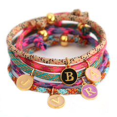Initiaal armbandje