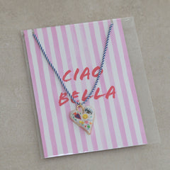 Collar corazón ojo sonriente
