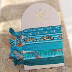 Ibiza elastic bands Listen more Speak less