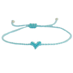 Love Ibiza heart armband blue