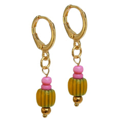 Golden earrings mystic soul yellow