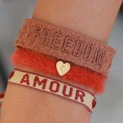 Bracelet en briques moelleuses