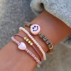Le bracelet d'amour en or rose