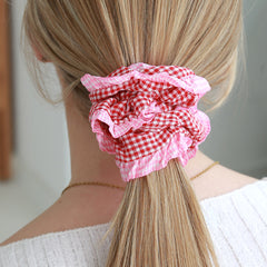 Coletero rojo con volantes