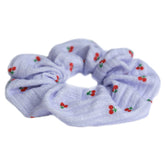 Scrunchie cherry purple