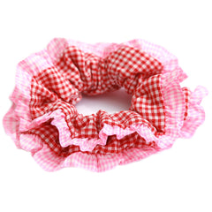 Coletero rojo con volantes