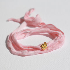 Pulsera Sari wrap rosa