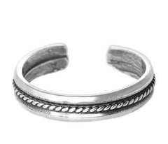 Bague d’orteil chaîne (argent véritable)
