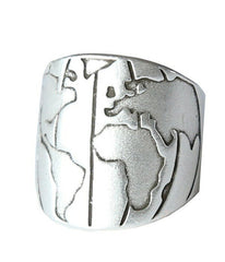 Bague Argentée Earth