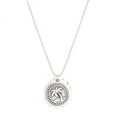 Collier en argent palm