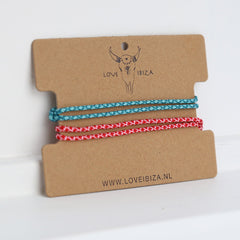 Pulsera surf culture roja