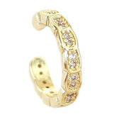 Ohrringe strass gold