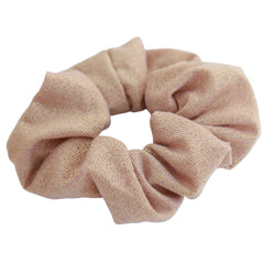 Scrunchie shine champagne