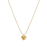 Collier en or full heart