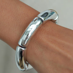 Bracelet penne silver