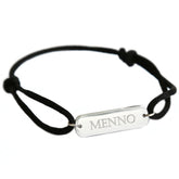 Pulsera con nombre grabado para hombre