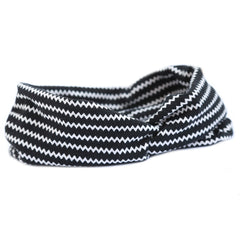 Haarband zigzag black