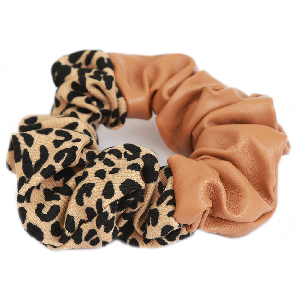 Leopard scrunchie store