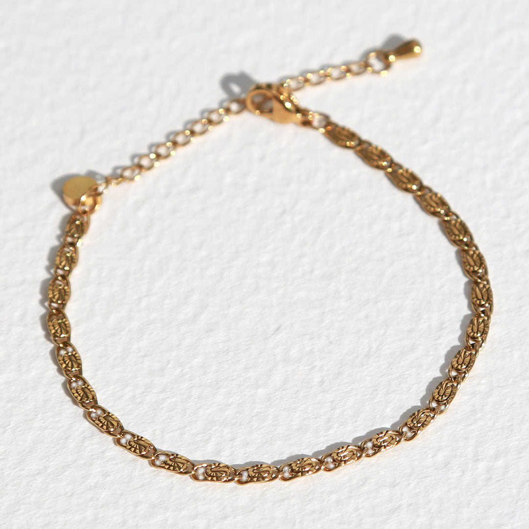 Gouden armbandje Cadiz