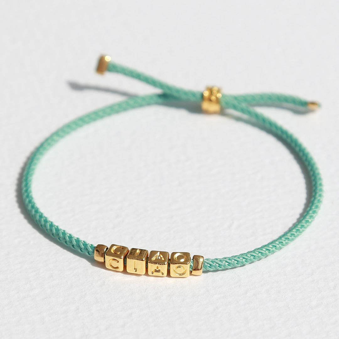 Armband Ciao blauw