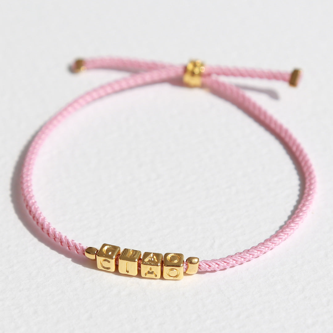 Armband Ciao roze