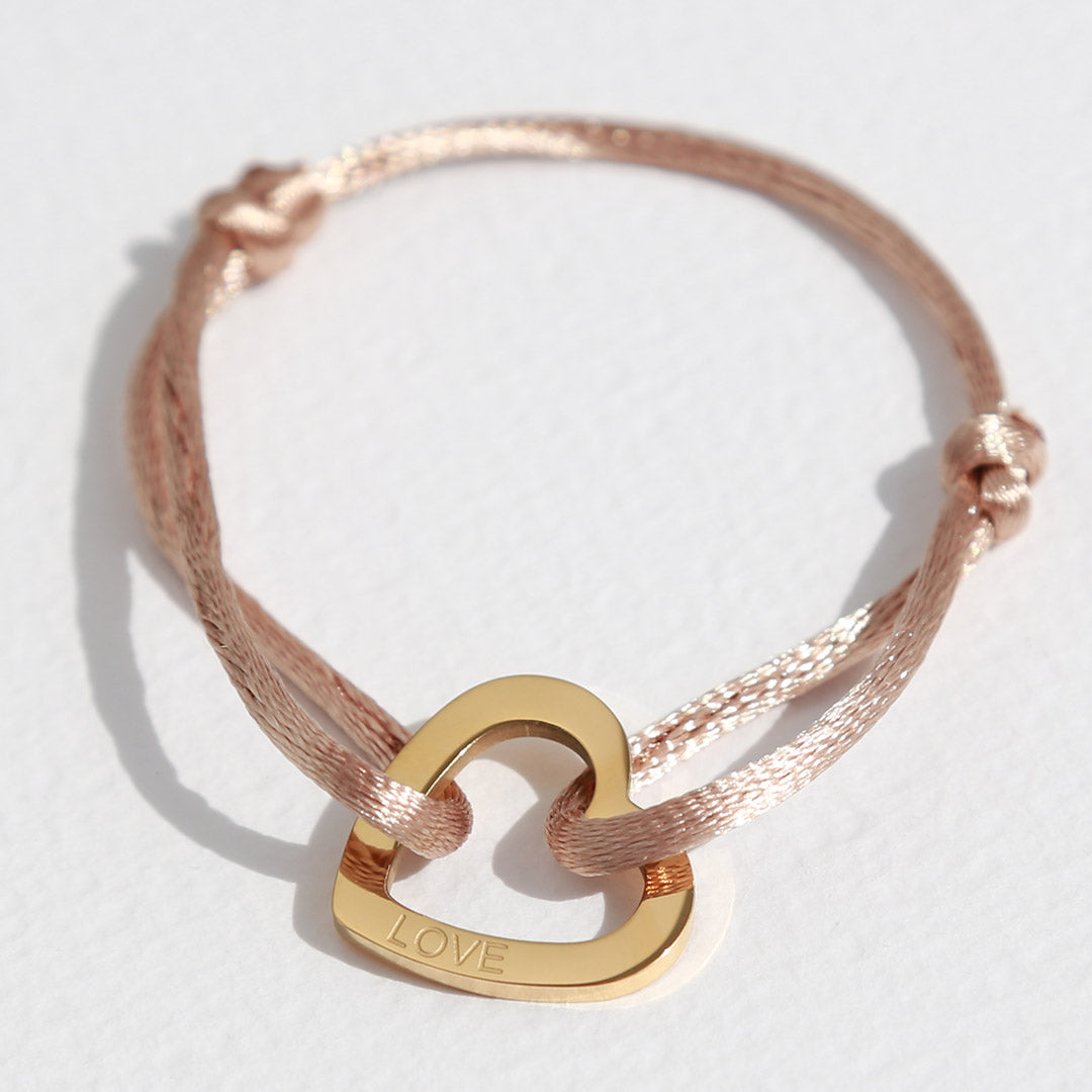 Brazalete dulce amor champán