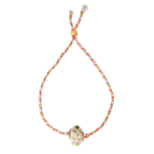 Brazalete pez tropical naranja 1000
