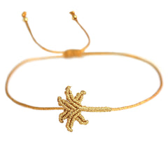 Bracelet palmier en or