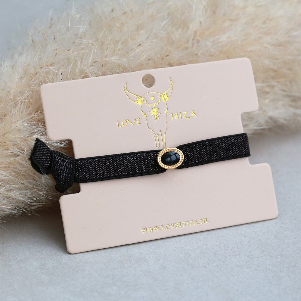Bracelet shine black
